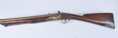 Lot 109 - A late 18th / early 19th century flintlock...