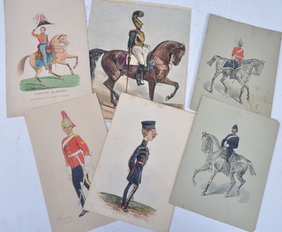 Lot 125 - A collection of late 18th/19th century loose...