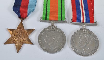 Lot 179 - A WW II group of three medals, to include 1939-...
