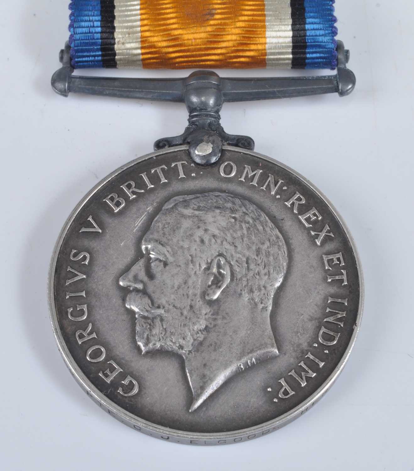 Lot 29 - A WW I British War Medal, naming 11752 PTE....
