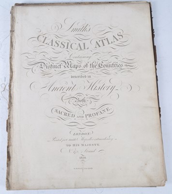 Lot 1012 - Smith's Classical Atlas Containing District...