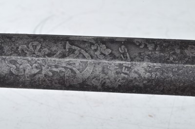 Lot 221 - A British 1827 pattern Rifle Officers sword,...