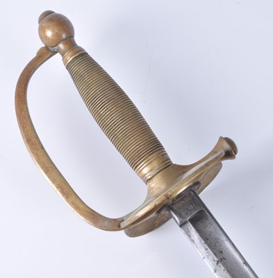 Lot 219 - A U.S. 1840 pattern NCO's sword, the 81.5cm...