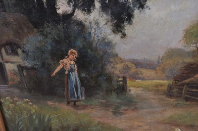 Lot 1316 - Henry John Yeend King (1855-1914) - Water-girl,...