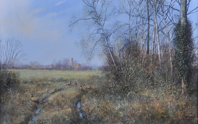 Lot 1303 - Clive Madgwick (1934-2005) - Pheasants in a...