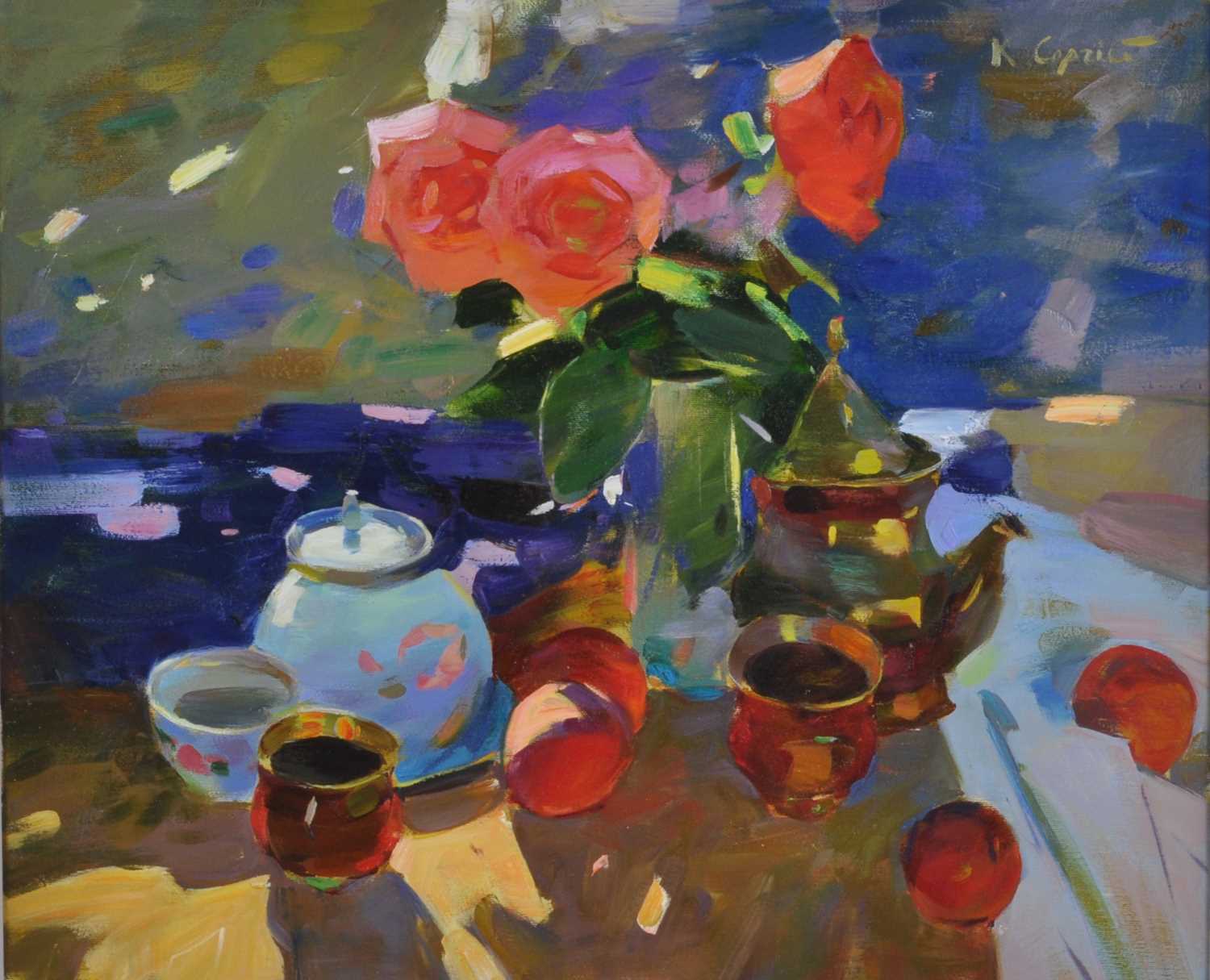Lot 1349 - Sergei Kovalenko (Ukrainian b.1980) - Still...