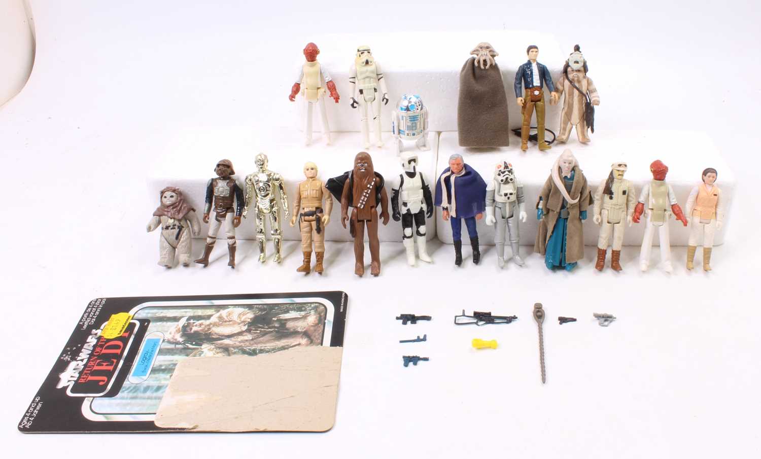 Lot 1992 - A collection of Kenner Star Wars action...