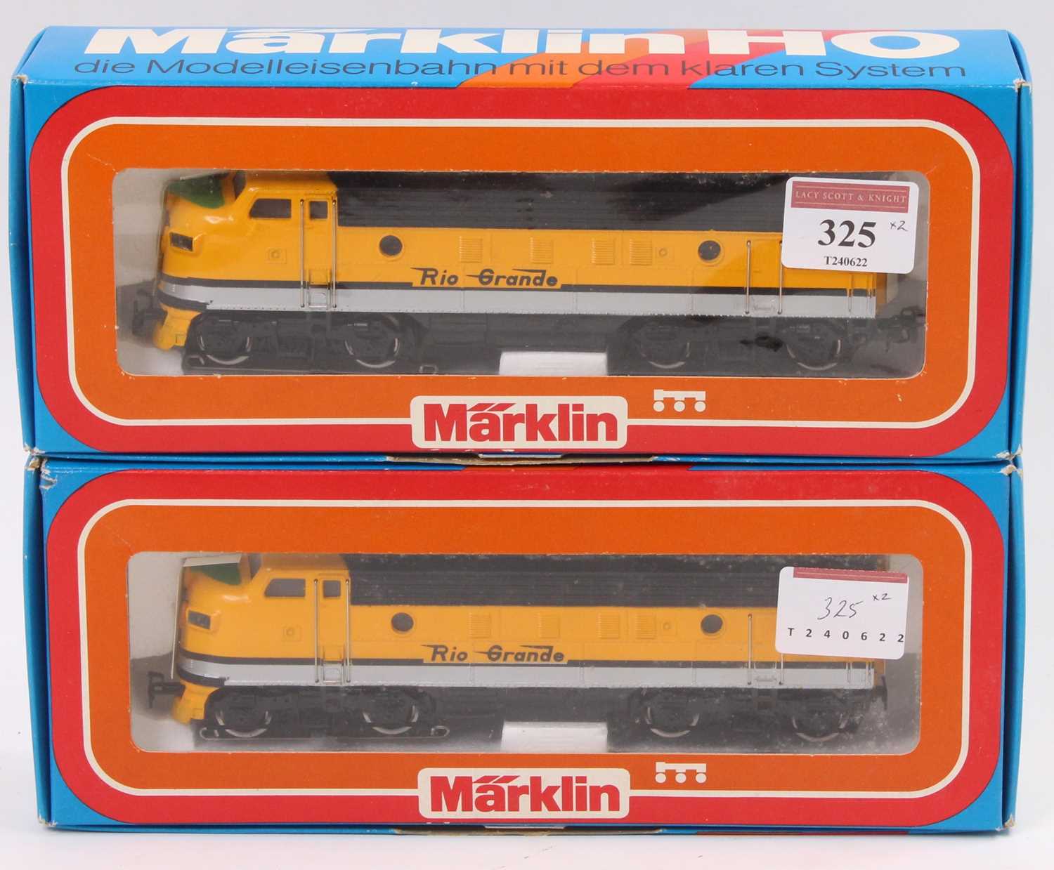 Lot 325 - Marklin H0 gauge 3062/4062 Rio Grand diesel...