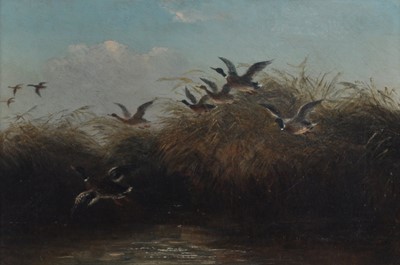 Lot 1299 - Thomas Smythe (1825-1906) - Ducks above the...