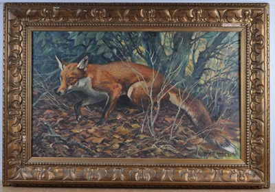 Lot 1344 - John Theodore Kenney (1911-1972) - A fox in...