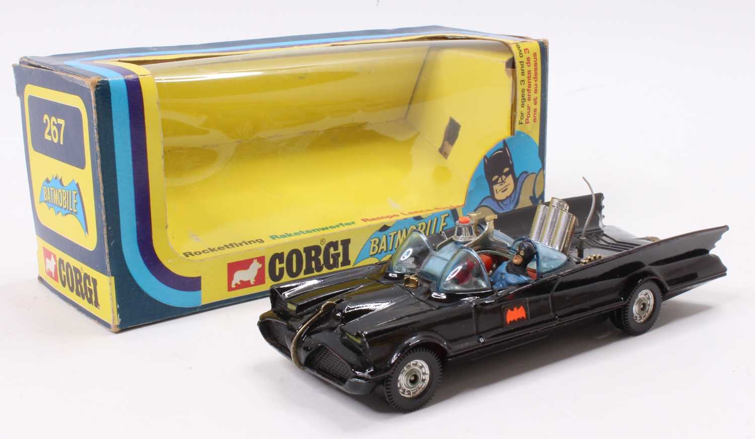 Lot 1210 - Corgi Toys No. 267 Batman's Batmobile...
