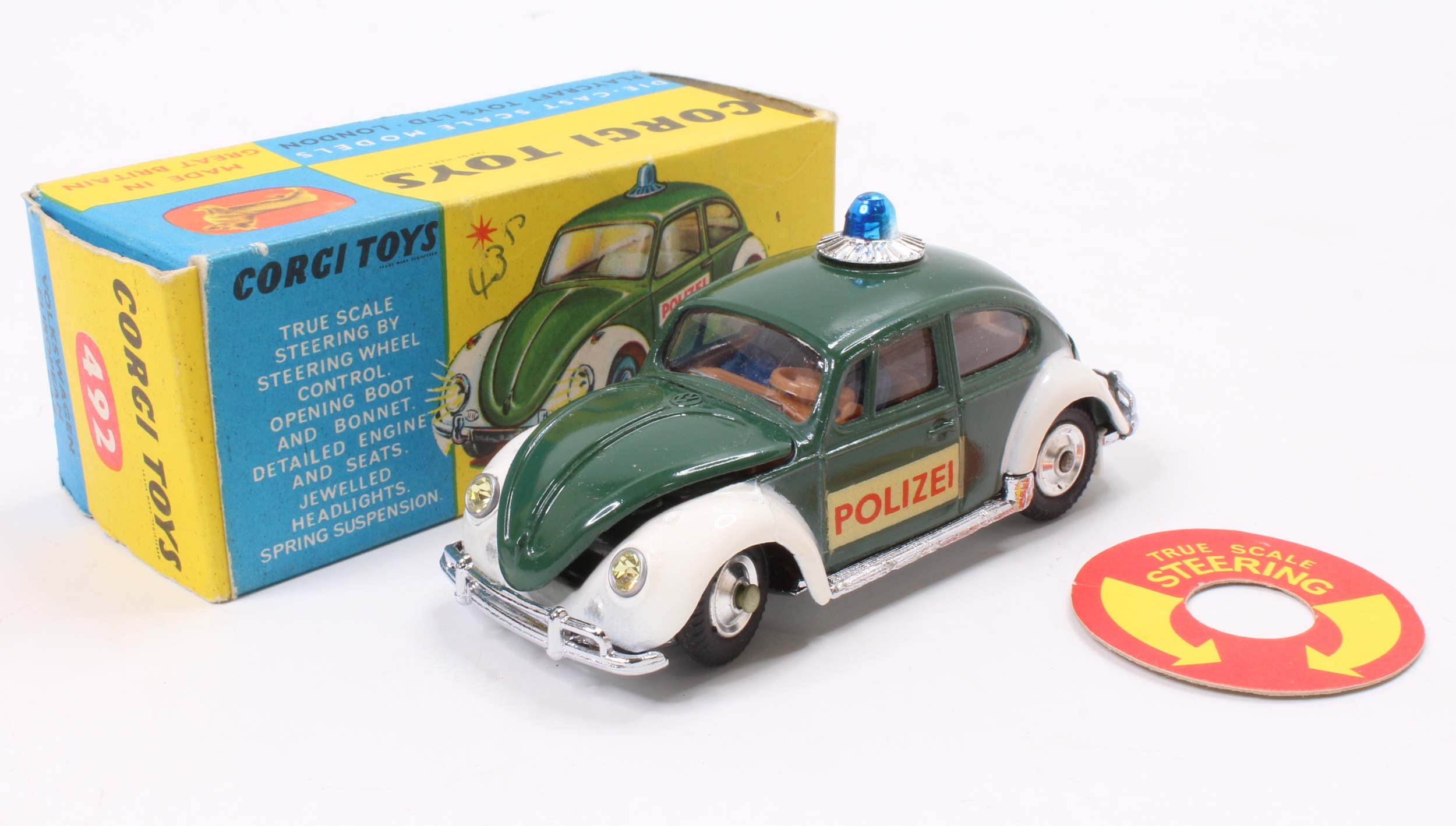 Lot 1213 - Corgi Toys No. 492 Volkswagen European