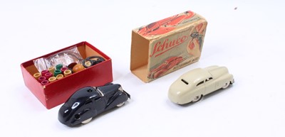 Lot 2029 - Schuco No.3000 Telesteering Car, black body...