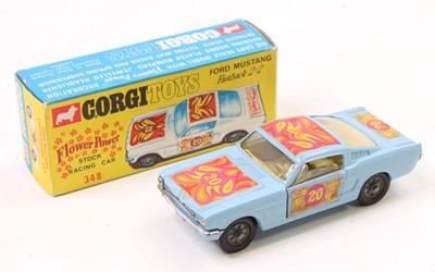 Lot 1244 - Corgi Toys No. 348 Ford Mustang 2+2 "Flower...