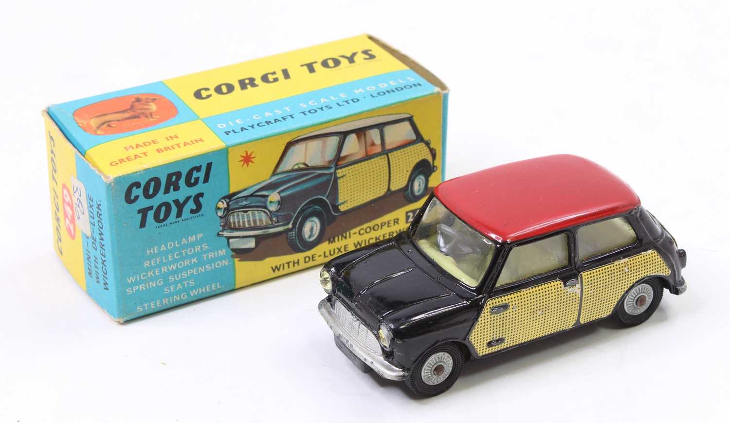Lot 1261 - Corgi Toys No. 249 Mini Cooper Deluxe with...
