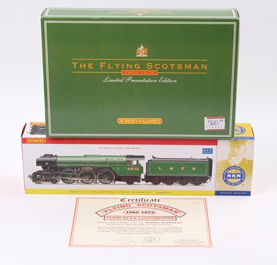 Lot 560 - A Hornby 00 gauge Flying Scotsman boxed...