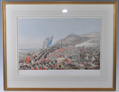 Lot 162 - J. Walker, The Victory At Alma, coloured...
