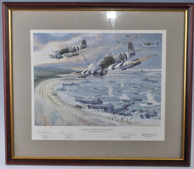 Lot 172 - After Brian Sanders, (b.1937), D-Day - By Air,...