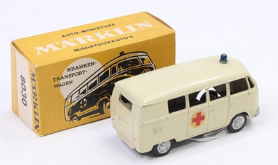 Lot 1561 - Marklin (Germany) 8030 Volkswagen "Ambulance",...