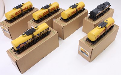 Lot 293 - Six various boxed Darstaed 0 gauge tankers, to...