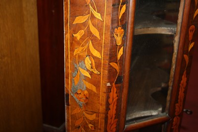 Lot 1404 - An 18th century Dutch walnut and floral...