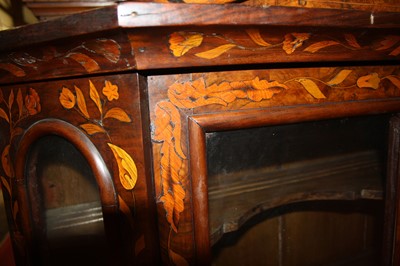 Lot 1404 - An 18th century Dutch walnut and floral...