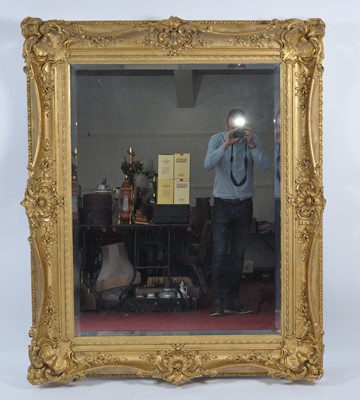 Lot 1421 - A Victorian giltwood and composition picture...