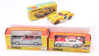 Lot 1303 - Corgi Toys, 3 boxed models comprising No. 337...