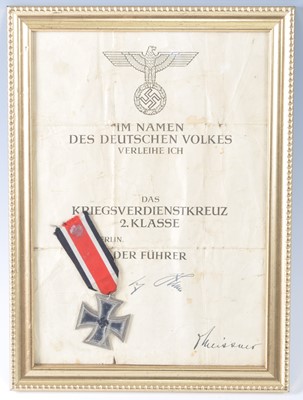 Lot 139 - A German Third Reich Iron Cross 2nd Class,...