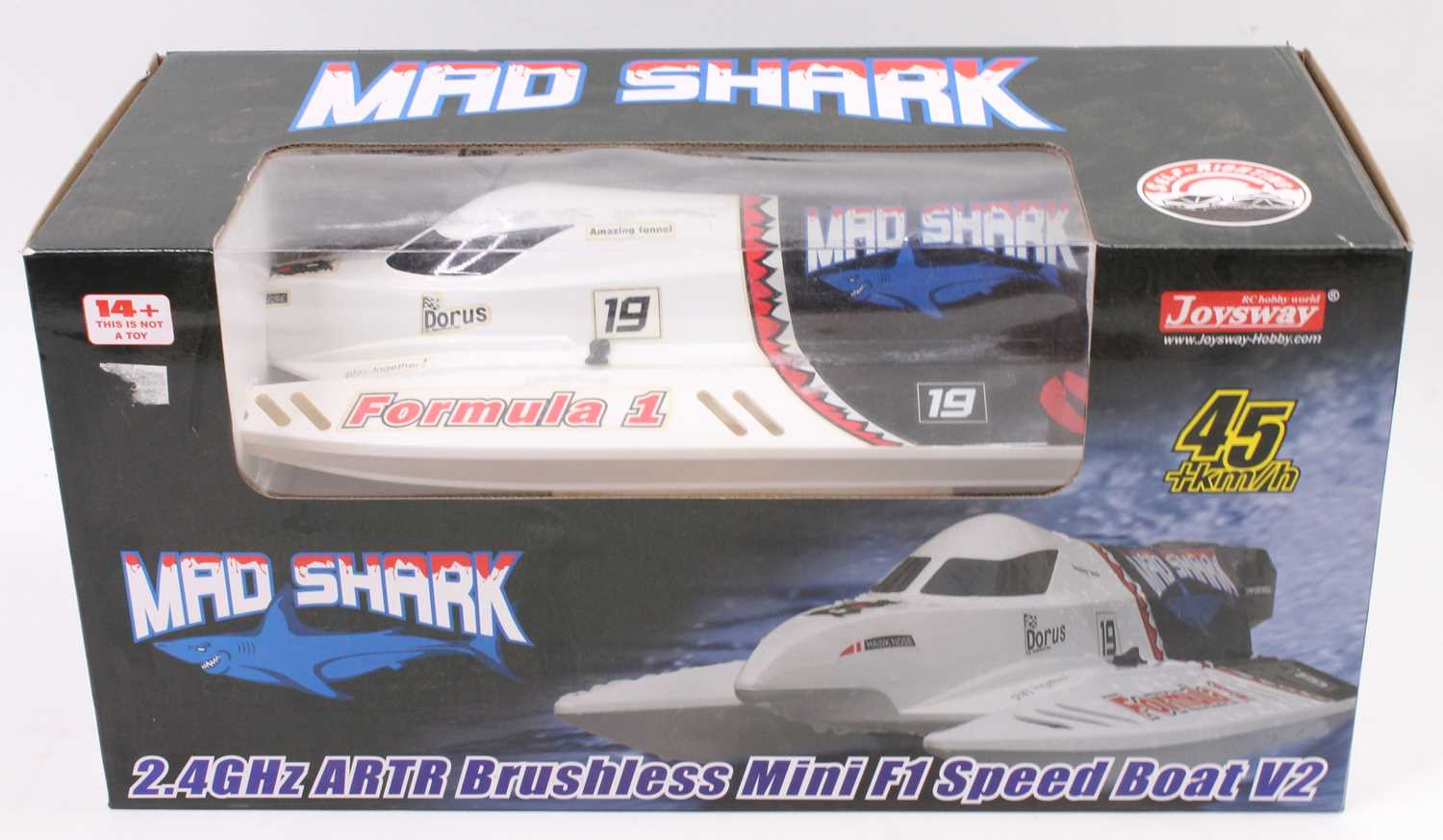 Lot 2050 - A Joysway Mad Shark radio controlled model of...