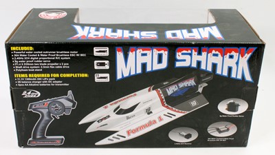 Lot 2050 - A Joysway Mad Shark radio controlled model of...
