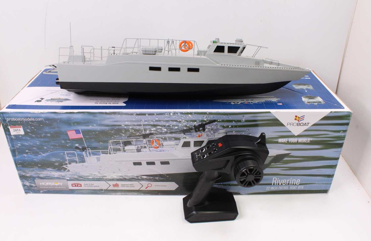 Proboat riverine patrol boat 22 clearance rtr