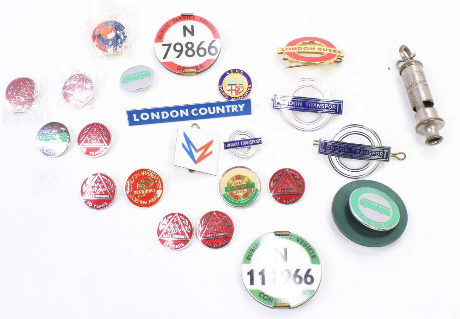 Lot 30 - A collection of London Transport and public...