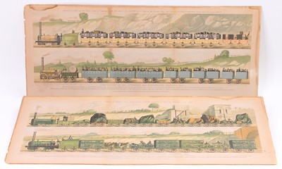Lot 33 - 2 Raphael Tuck and Sons Railway Prints, both...