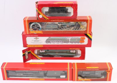 Lot 313 - Six various boxed Hornby 00 gauge locomotives...