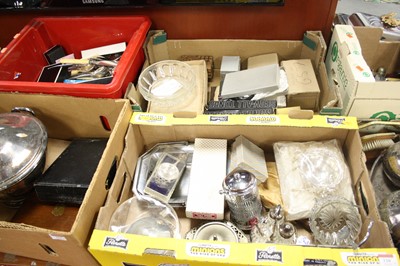 Lot 320 - Two boxes of miscellaneous items, to include...