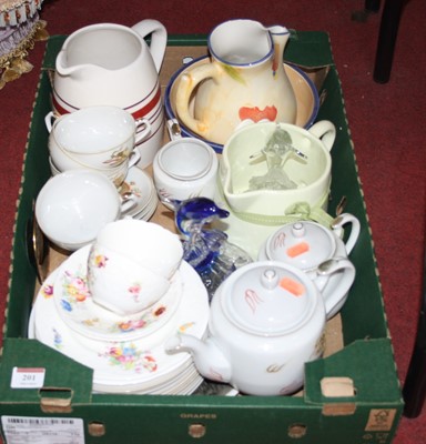 Lot 201 - A box of miscellaneous items to include...