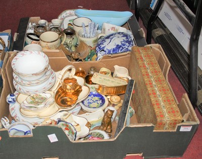 Lot 204 - Two boxes of miscellaneous items to include...