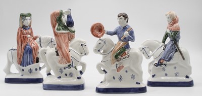 Lot 272 - A collection of four Rye Pottery figures from...