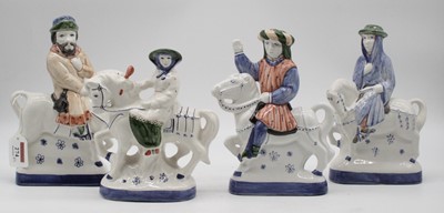 Lot 274 - A collection of four Rye Pottery figures from...