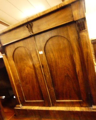 Lot 1275 - A Victorian rosewood chiffonier (lacking...