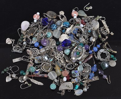 Lot 465 - A large collection of earrings to include...