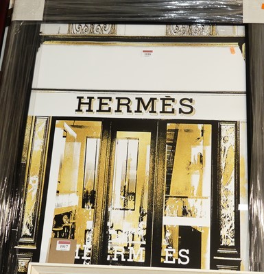 Lot 1018 - A reproduction print depicting Hermes of Paris...