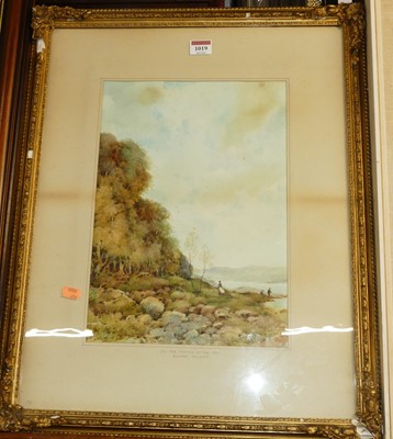 Lot 1019 - Robert Hewitt (1897-1977) - On the banks of...