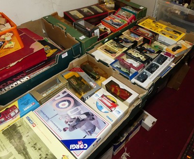 Lot 1505 - Three boxes of modern issue diecast to include...