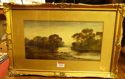 Lot 1113 - Walter Hugh Paton (1828-1895) - river...