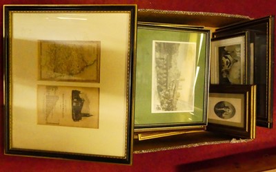 Lot 1137 - Box of assorted pictures and prints to include...