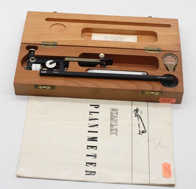 Lot 589 - A Stanley fixed-arm Planimeter, serial number...