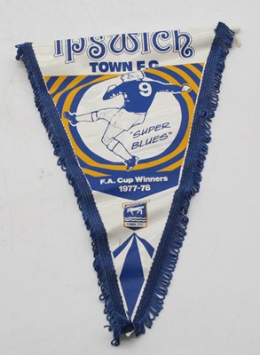 Lot 608 - An Ipswich Town football club FA Cup Winners...