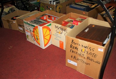 Lot 710 - Five boxes of vintage toys, to include...